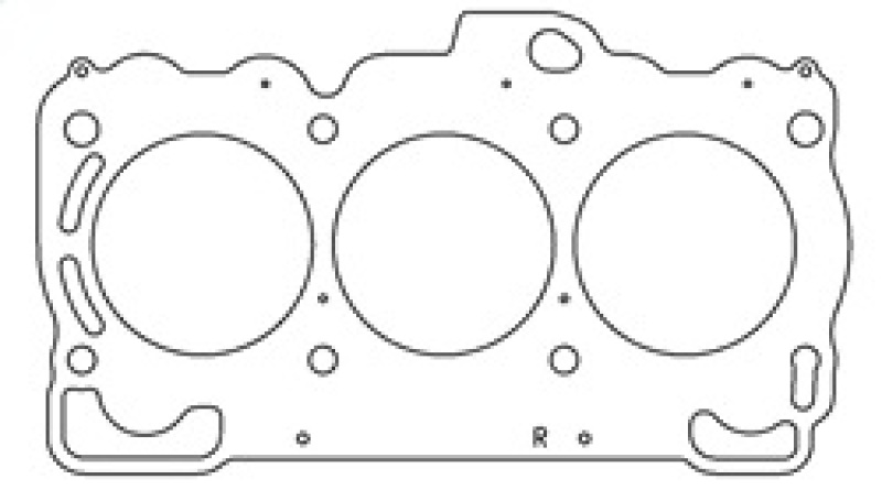 Subaru EZ30 Head Gasket - Right - Cometic Gasket - MLS, 90mm Bore, 0.051 inch Thickness - `02-`05 Subaru EZ30 Head Gasket - Right - Cometic Gasket - MLS, 90mm Bore, 0.051 inch Thickness - `02-`05